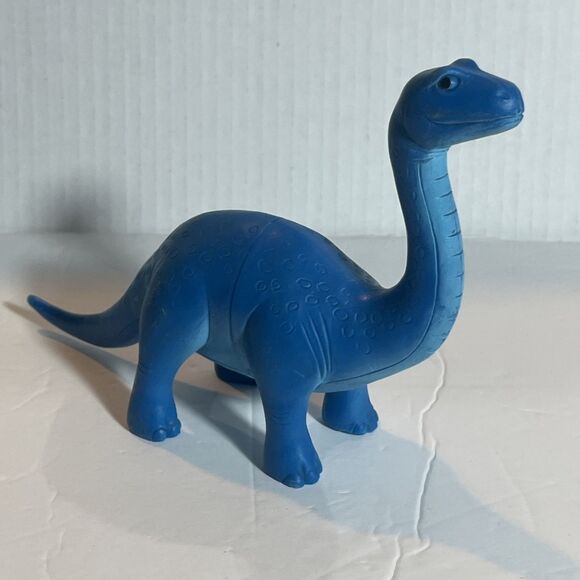 Ankyo Blue Brachiosaurus 8 inch Long Plastic Dinosaur - Picture 1 of 7